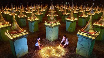 Finalis terpuji Open Competition kategori Culture - Nyan Win Tan dari Myanmar. Foto: Sony World Photography Award