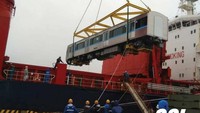 Dua set yang masing-masing terdiri dari 6 cars atau gerbong tersebut akan dikirimkan dari Pelabuhan Toyohashi di Jepang pada tanggal 7 Maret 2018 mendatang dan diperkirakan bakal tiba di Jakarta pada 26 Maret 2018. Pool/MRT Jakarta.