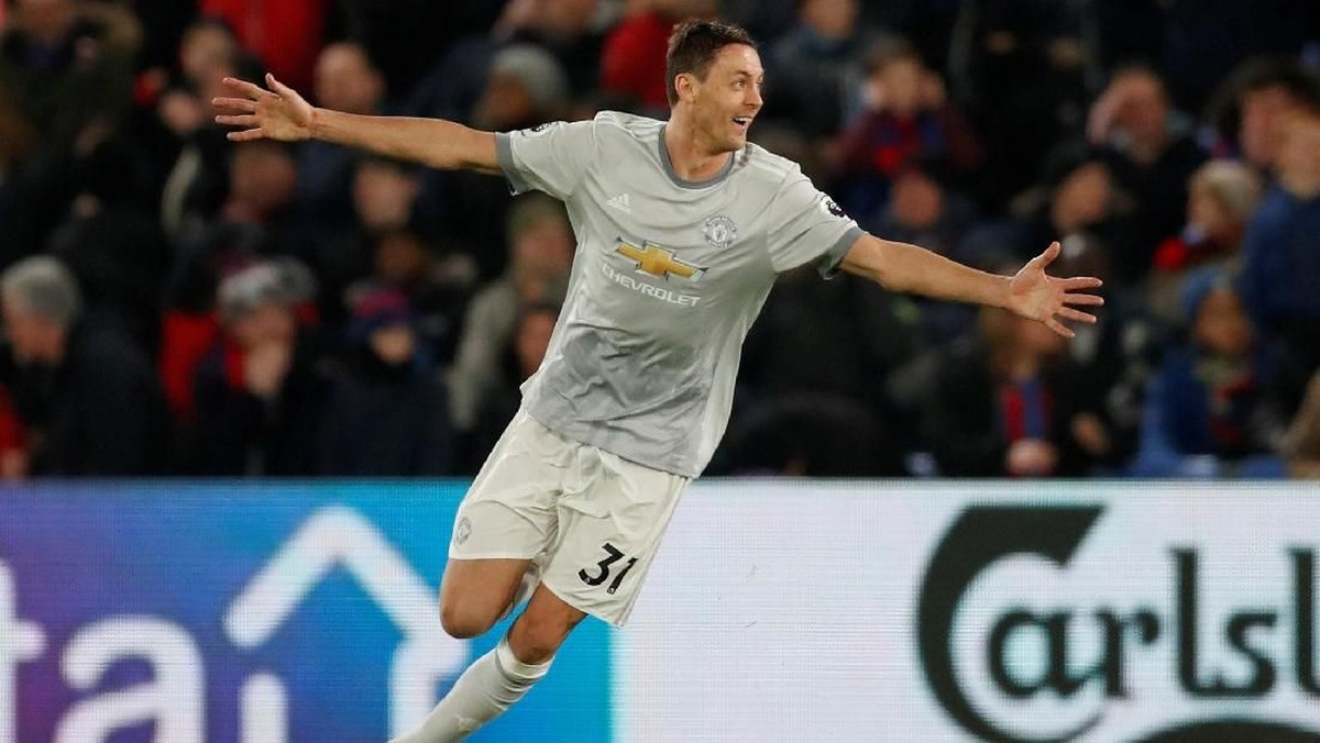 Gelandang MU Nemanja Matic (Matthew Childs/Action Images via Reuters)