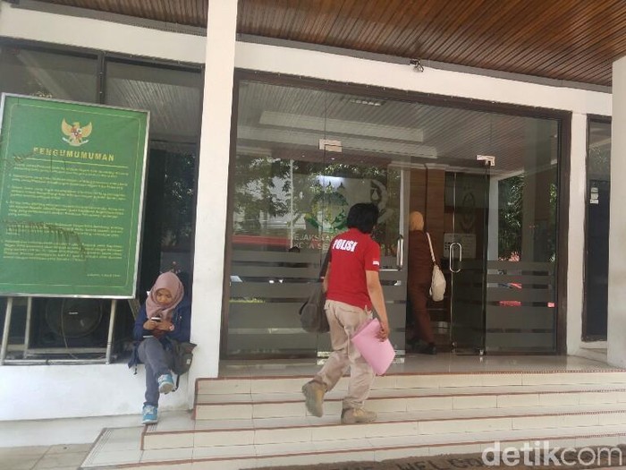 Suasana Kantor Kejari Semarang, Selasa (6/3/2018).