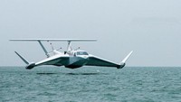 Inilah The Air Fish 8, kapal laut yang bisa terbang seperti pesawat. Kapal ini didesain oleh sebuah perusahaan bernama Wigetworks asal Singapura. (Wigetworks)