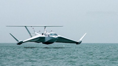 Foto: Kapal yang Bisa Terbang Ala Singapura