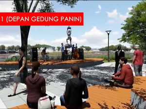 Konsep Spot Budaya-Walk of Fame di Trotoar yang Digagas Anies