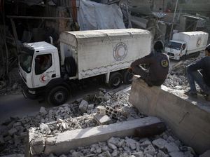 Bulan Sabit Merah Masuki Ghouta Timur