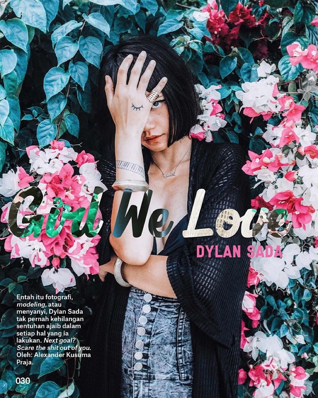 Pemilik nama asli Aldila Wulandari ini pernah menjadi model di ELLE Magazine, Nylon, hingga Dior. Foto: Instagram