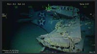 Saat tenggelam, USS Lexington membawa 35 pesawat tempur. Tim pencari yang menemukan bangkai kapal induk AS itu berhasil menemukan 11 pesawat tempur AS di dekat USS Lexington. Foto: Douglas Curran/Paul Allen