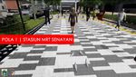 Foto: Motif Batik Nusantara yang Akan Hiasi Trotoar Sudirman-Thamrin