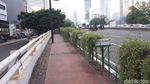 Penampakan Trotoar di Sudirman-Thamrin yang akan Dirombak Anies