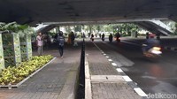 Kolong jembatan Semanggi juga akan ikut ditata Pemprov DKI. Nantinya di lokasi ini juga akan dibangun spot budaya.