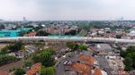 Penampakan Flyover Bintaro Permai Dilihat dari Udara
