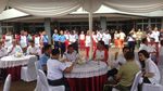 Saat Kapolri dan Panglima TNI Senam Hingga Makan Bubur Bareng