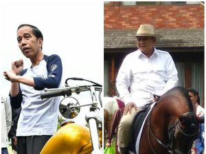 Survei Alvara: Elektabilitas Jokowi 46,8% dan Prabowo 27,2%