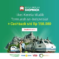 Tiket Kereta Api Termurah, Cashback hingga Rp 150.000