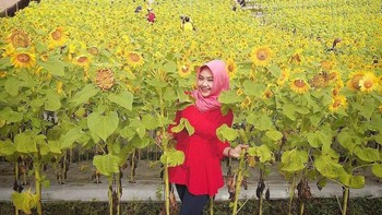 Dodi menyebut konsep foto bidang lengkung ini dengan nama flatland. Foto: instagram.com/dodiefdi