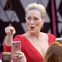 Meryl Streep, Heyyy! What are you up to there??  Foto: Getty Images