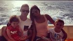 Foto: Liburannya Si Istri Cantik Nemanja Matic