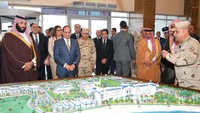 Saudi dan Mesir menyepakati dana gabungan sebesar US$ 10 miliar untuk mengembangkan sebuah proyek mega-city   (Foto: The Egyptian Presidency/Handout via REUTERS)
