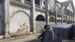 Foto: Becak yang Hilang dari Mural Karya Pelukis Dunia di Medan
