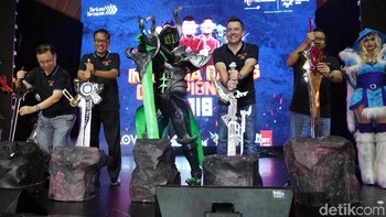 Telkomsel menggelar Indonesia Games Championship (IGC) 2018, sebuah ajang kompetisi eSports terbesar di Indonesia. (Foto: Rachman Haryanto)