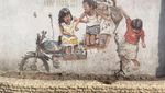 Foto: Ernest Zacharevic, Tetap Cinta Medan Meski Muralnya Dirusak