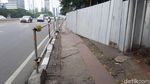 Penampakan Trotoar di Sudirman-Thamrin yang akan Dirombak Anies