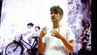 Ernest Zacharevic yang dikenal sebagai Zach adalah seniman asal Lithuania yang melukis mural di berbagai penjuru dunia. (Foto: Instagram Ernest Zacharevic)