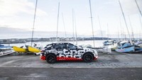 Produsen mobil berlogo 4 cincin, Audi akhirnya mulai memberanikan diri memperlihatkan mobil SUV listrik pertamanya. Foto: Dok. Audi