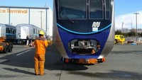 Pengiriman kereta-kereta ini dilakukan dengan sangat efektif dan efisien. Hanya ada 10 staff Nippon Sharyo yang menangani pengiriman kereta, sebelum proses selanjutnya dan akhirnya diangkut dengan kapal menuju Pelabuhan Tanjung Priok. Pool/MRT Jakarta.
