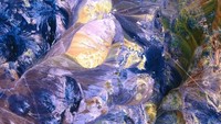 Gurun Atacama, Chile merupakan salah satu tempat terkering di bumi. Berlanskap seperti bulan yang ditandai oleh arus aliran lava tua, danau garam, dan pegunungan yang terjal dengan curah hujan setahun hanya 15 milimeter. Namun saat hujan terjadi pada bulan Oktober 2015, bibit tumbuhan tumbuh meledak seperti karpet dalam warna pink, ungu, jeruk dan kuning (CNN Travel)
