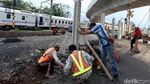 Perlintasan Kereta Api Cipinang Lontar Ditutup Permanen
