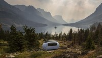 The Ecocapsule bisa dipindahkan kemanapun traveler mau. Bisa di tengah hutan, di tepi danau, atau ditarik seperti karavan. (The Ecocapsule)