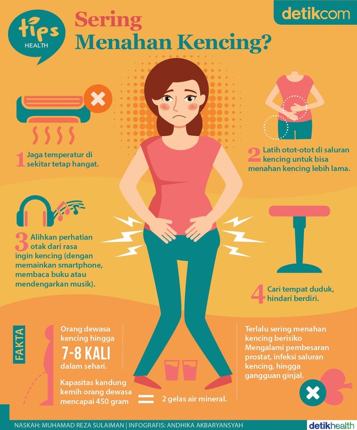 Tips Untuk Kamu Yang Sering Menahan Kencing