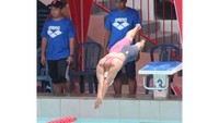 Archia mengaku suka renang sejak SD. Kemampuannya semakin meningkat karena dia ikut klub renang. (Foto: Instagram archiafebra)