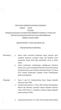 Boy Thohir Buka Suara Soal Perpanjangan Kontrak dan Revisi PP