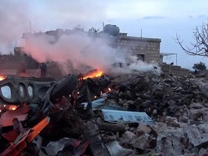 Pesawat Rusia Jatuh Saat Akan Mendarat di Suriah, 39 Orang Tewas