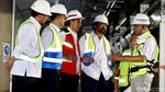 Jokowi Masuk Terowongan Proyek MRT