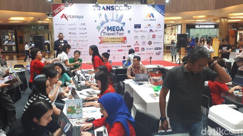 Mega Travel Fair Bandung (Mukhlis Dinillah/detikTravel) Mega Travel Fair Bandung (Mukhlis Dinillah/detikTravel)