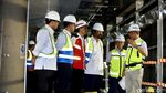 Jokowi Masuk Terowongan Proyek MRT