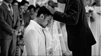 Chicco Jerikho dan Putri Marino menikah pada Sabtu (3/3) di Bali. (Dok. Instagram/jozz_felix)