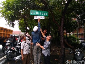 Resmi! Dua Nama Jalan di Surabaya Jadi Prabu Siliwangi dan Sunda