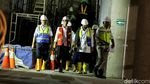 Jokowi Masuk Terowongan Proyek MRT