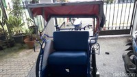 Becak listrik ini diklaim bisa melaju hingga maksimal 25 km per jam. Foto: Istimewa