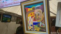 Anak Berkebutuhan Khusus Asal Garut ini Bisa Bikin Lukisan yang Indah