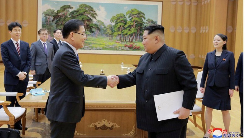 Presiden Korsel dan Kim Jong-Un akan Bertemu di Perbatasan Militer Presiden Korsel dan Kim Jong-Un akan Bertemu di Perbatasan Militer