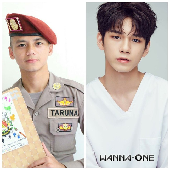 Bagaimana menurutmu? Apakah Jevo Batara mirip dengan Ong Seungwoo? Foto: Istimewa