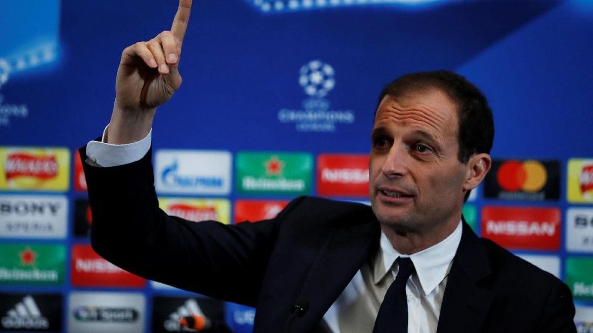 Massimiliano Allegri menilai Juventus tak diunggulkan atas Tottenham Hotspur di leg kedua babak 16 besar Liga Champions (Foto: Andrew Couldridge/Action Images via Reuters)