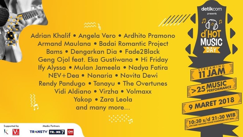 Saksikan dHOT Music Day di Sini! Saksikan dHOT Music Day di Sini!