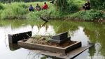 Foto: Mancing di TPU Tanah Kusir