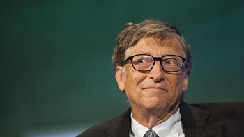 Posisi kedua dalam daftar ditempati oleh Bill Gates dengan kekayaan mencapai USD 90 miliar. (Foto: Forbes)