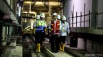 Jokowi Masuk Terowongan Proyek MRT